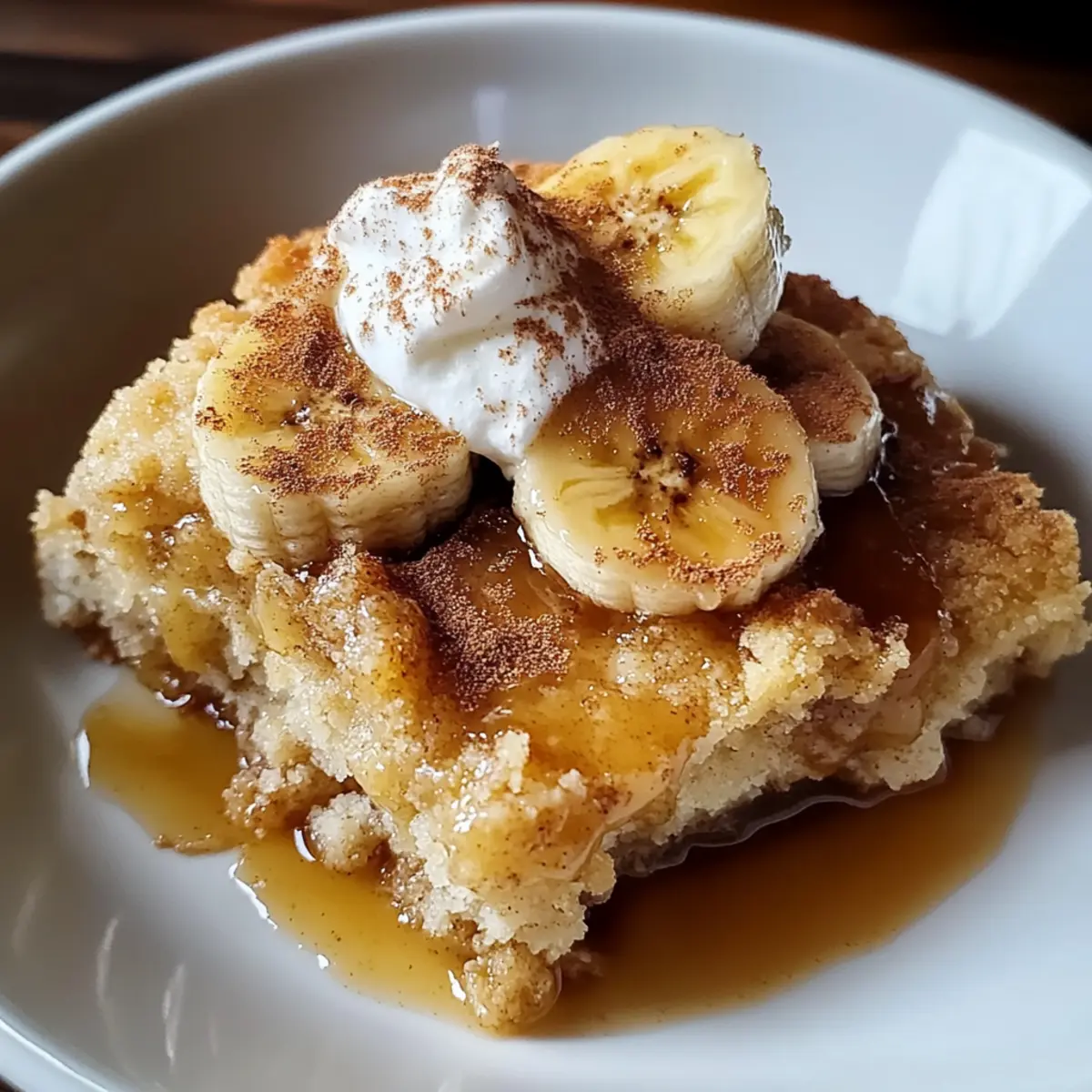 Southern Banana Cobbler