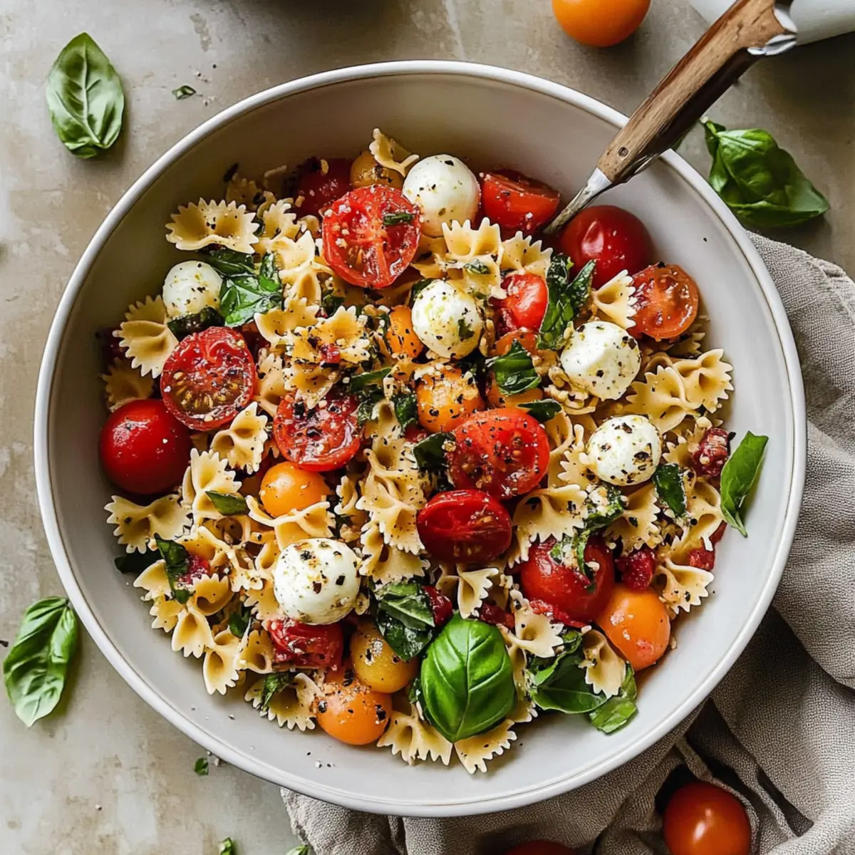 Bruschetta Pasta Salad