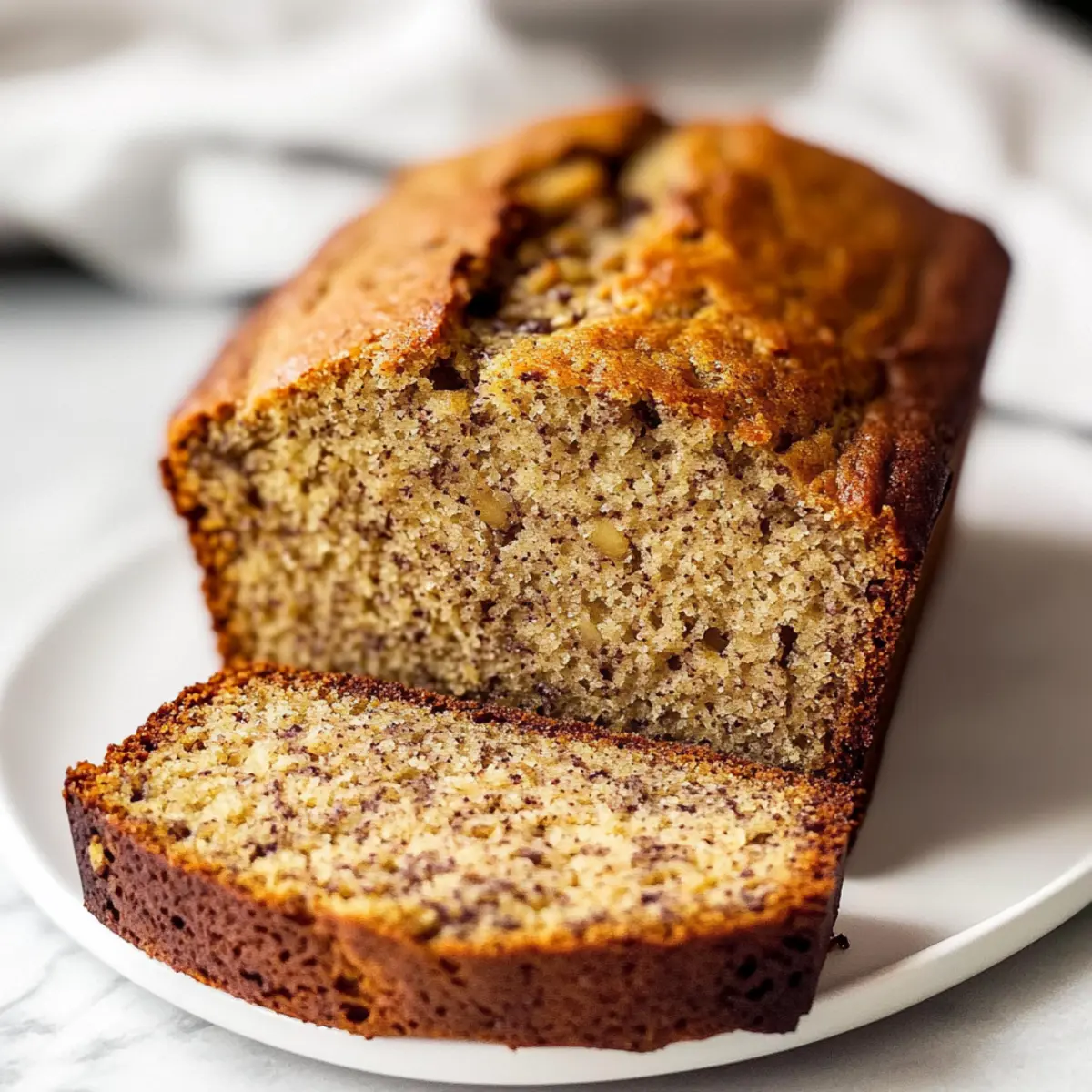One Bowl Banana Bread