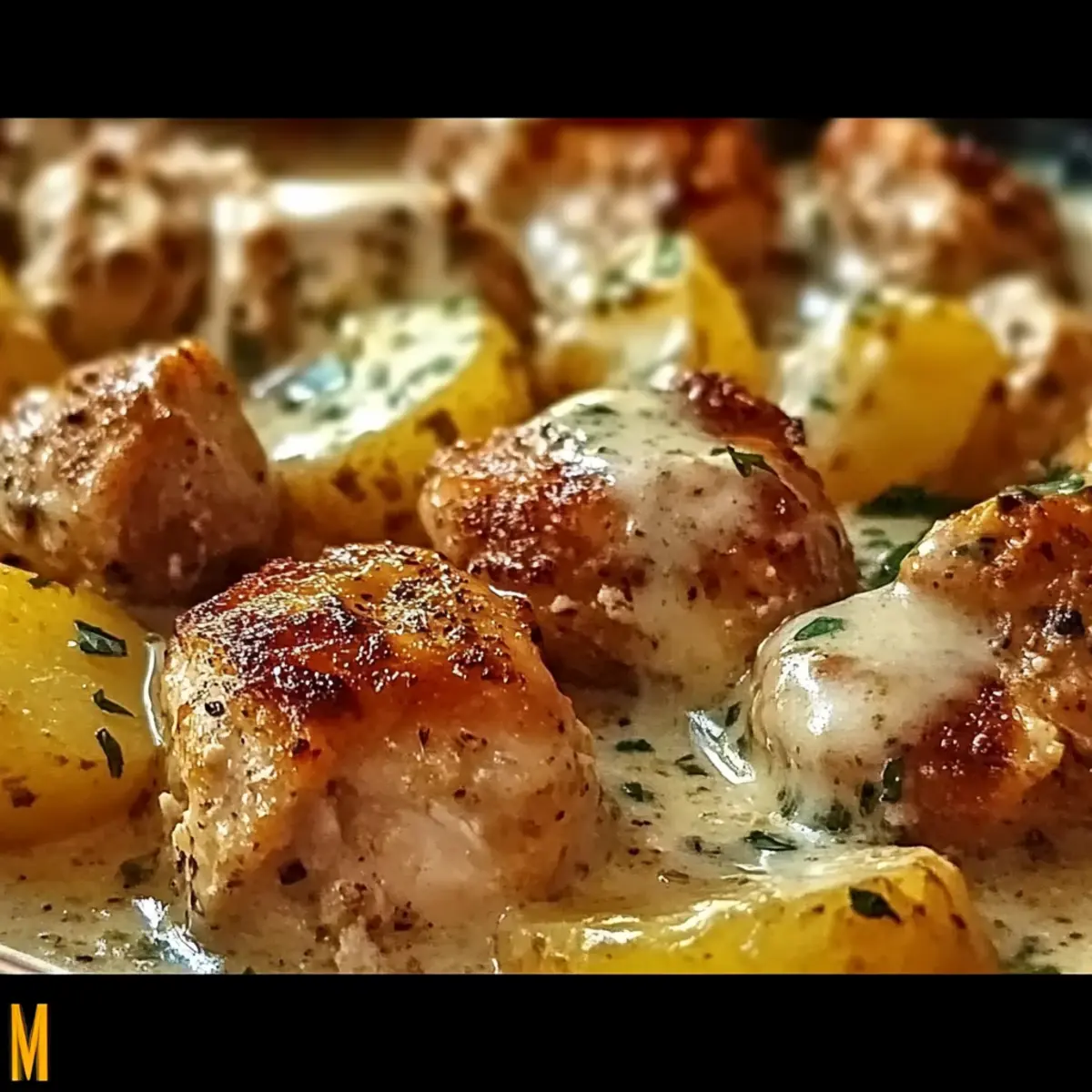 Garlic Parmesan Crockpot Chicken and Potatoes