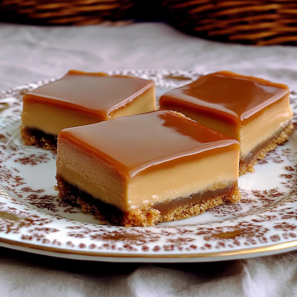 Dulce de Leche Cheesecake Bars