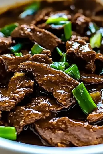 Slow Cooker Mongolian Beef