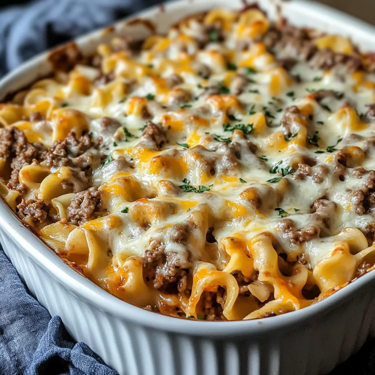 Sour Cream Beef Noodle Casserole