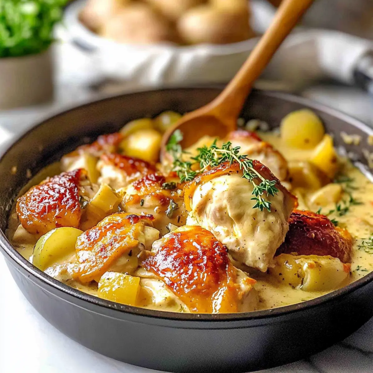 Creamy French Chicken Casserole
