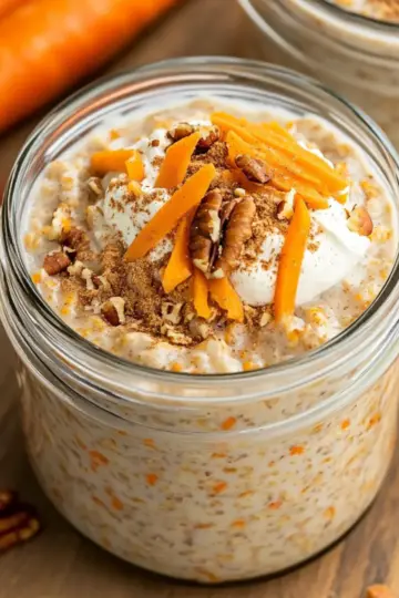 Carrot Cake Overnight Oats