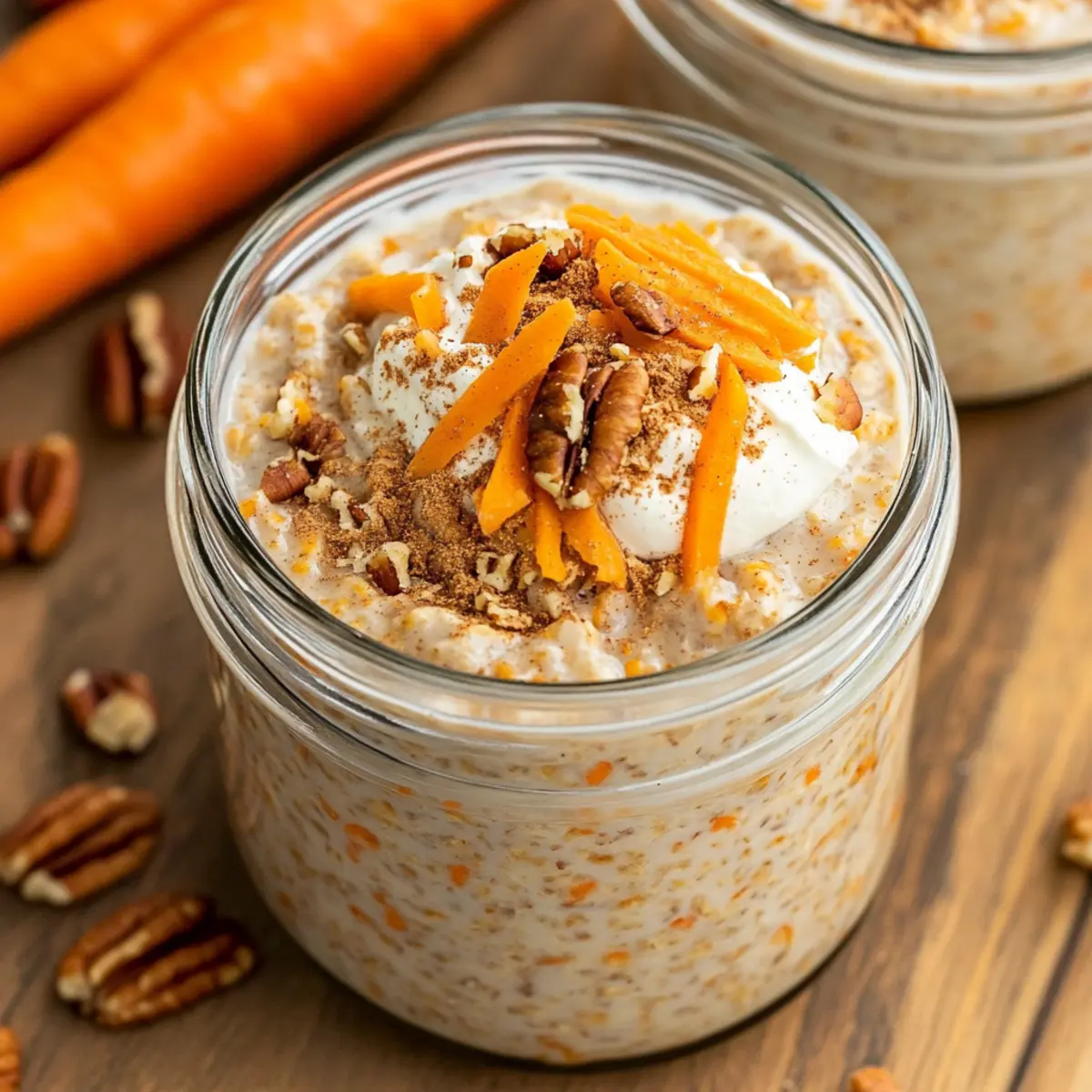 Carrot Cake Overnight Oats