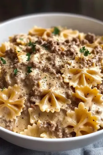 Creamy Parmesan Garlic Beef