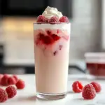Vanilla Raspberry Iced Latte