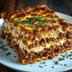 Million Dollar Creamy Beef Lasagna
