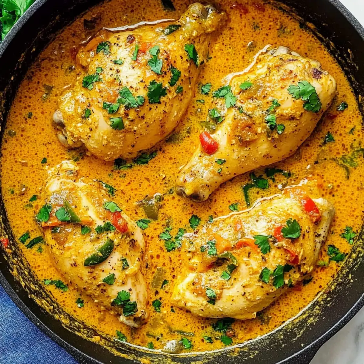 Spicy Brazilian Coconut Chicken