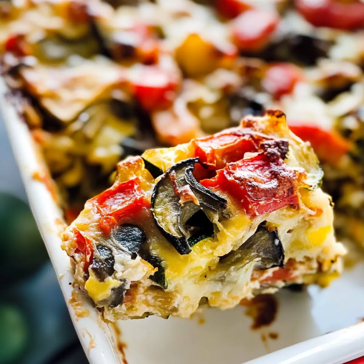 Veggie-Loaded Breakfast Casserole
