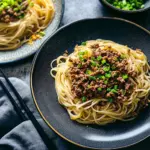 Asian Ground Beef Noodles