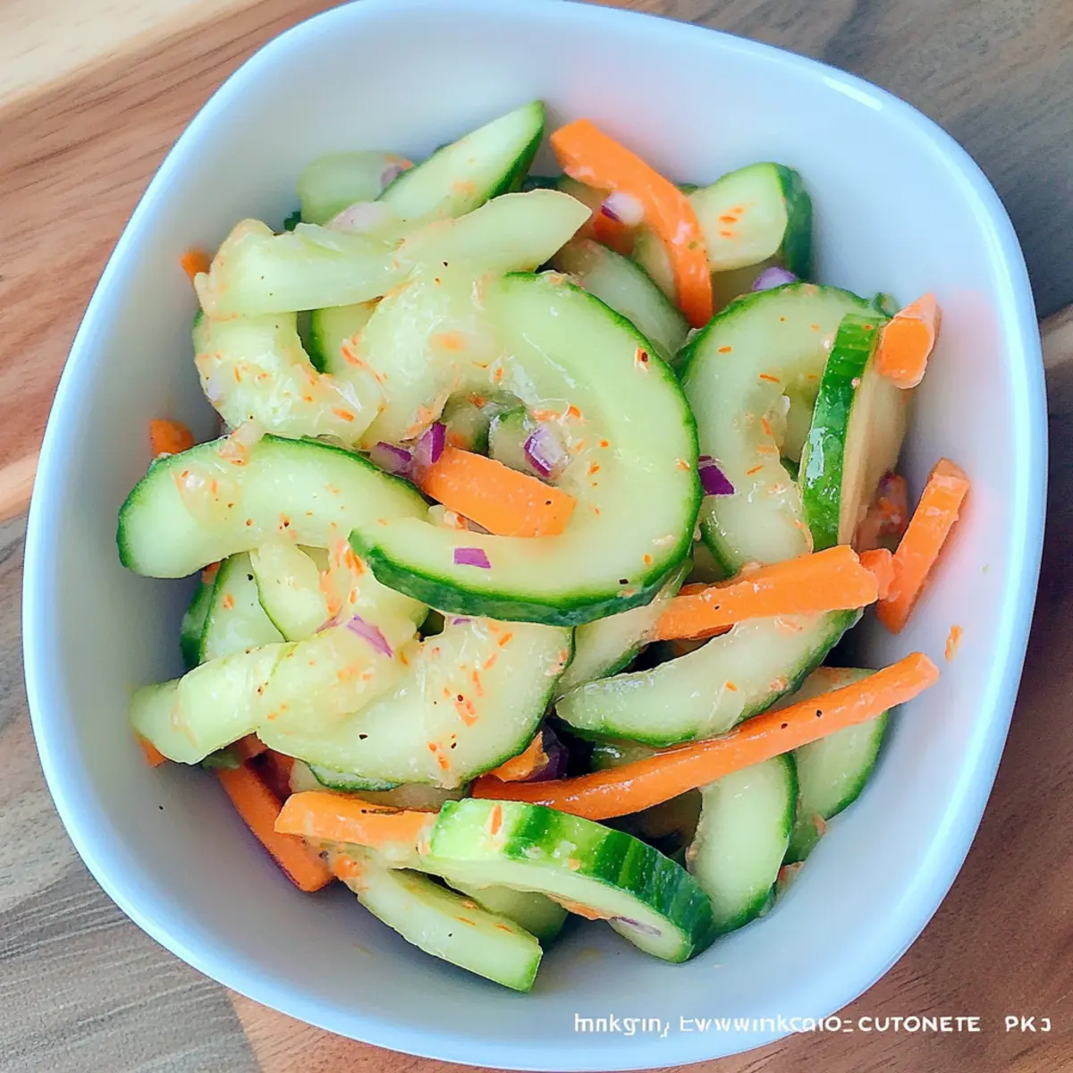 Tangy Spicy Thai Cucumber Salad