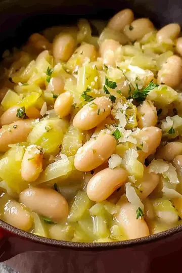 Flavorful Butter Beans with Leeks