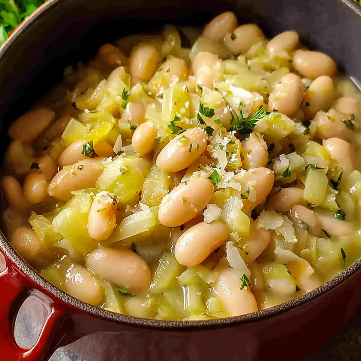 Flavorful Butter Beans with Leeks