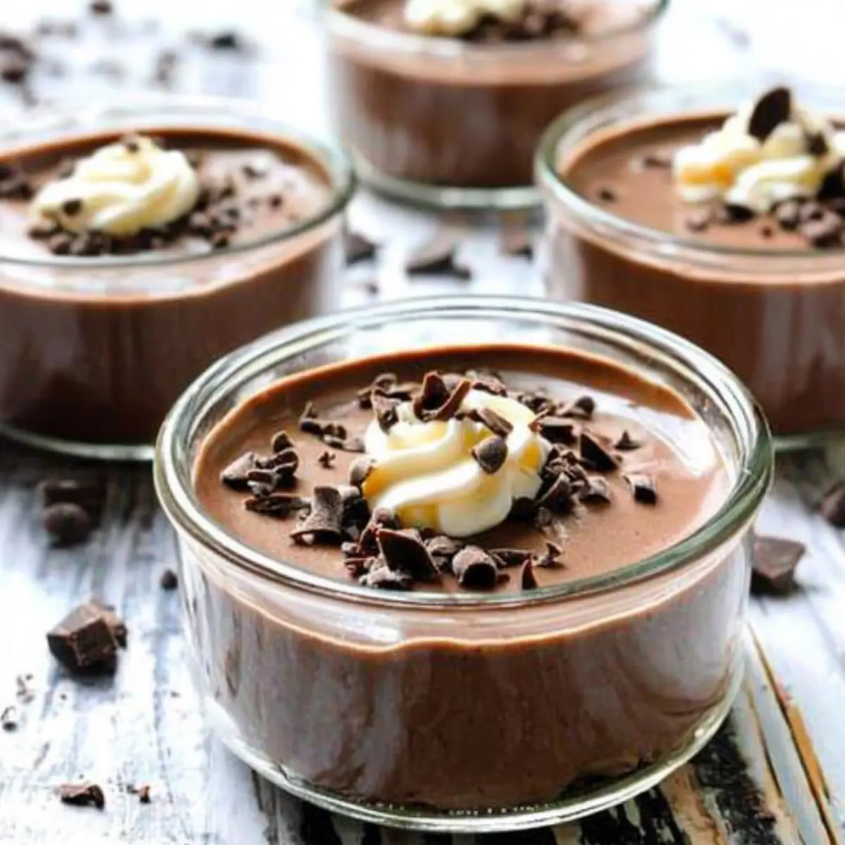 Easy Baileys Chocolate Dessert Pots