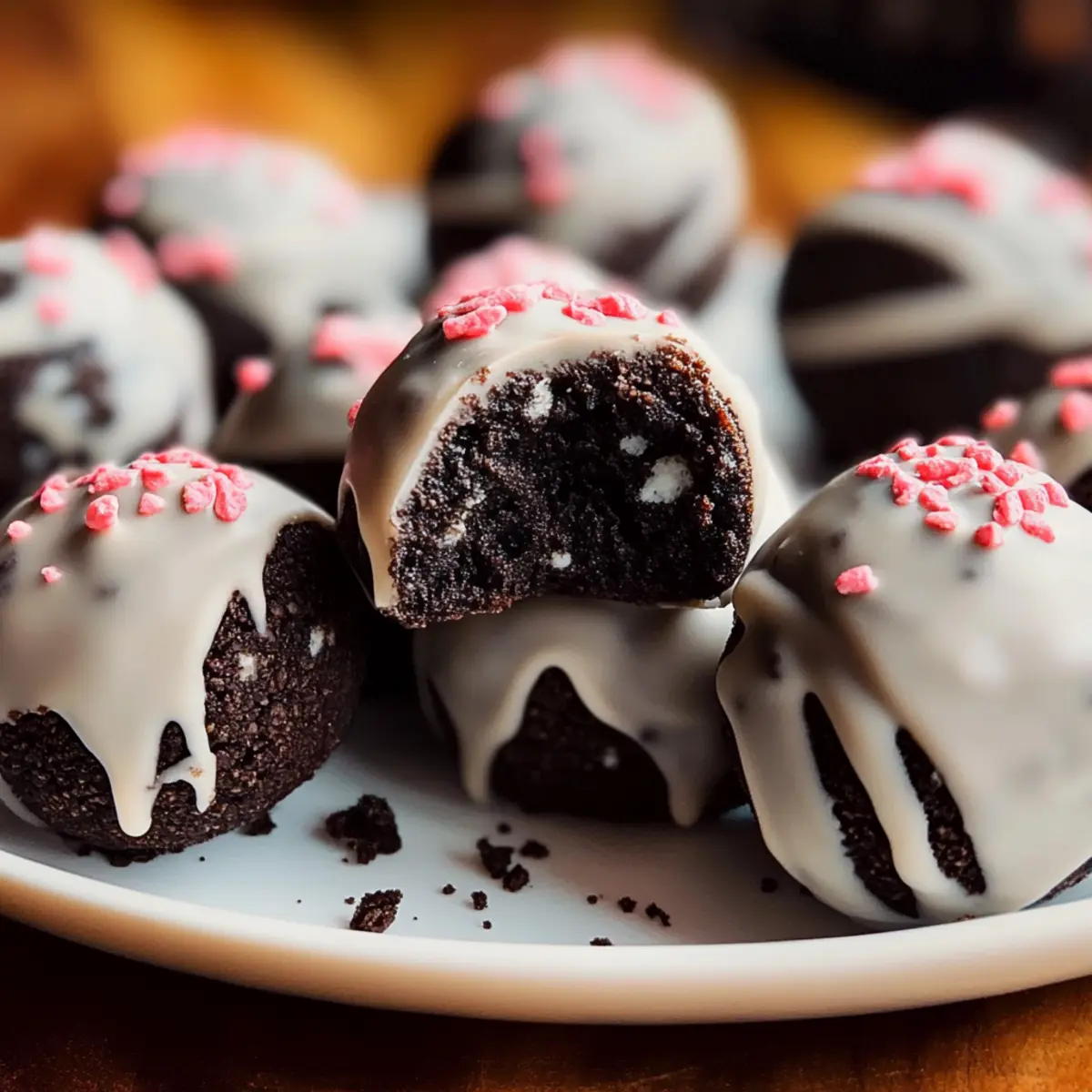 Oreo Balls for Valentine’s Day