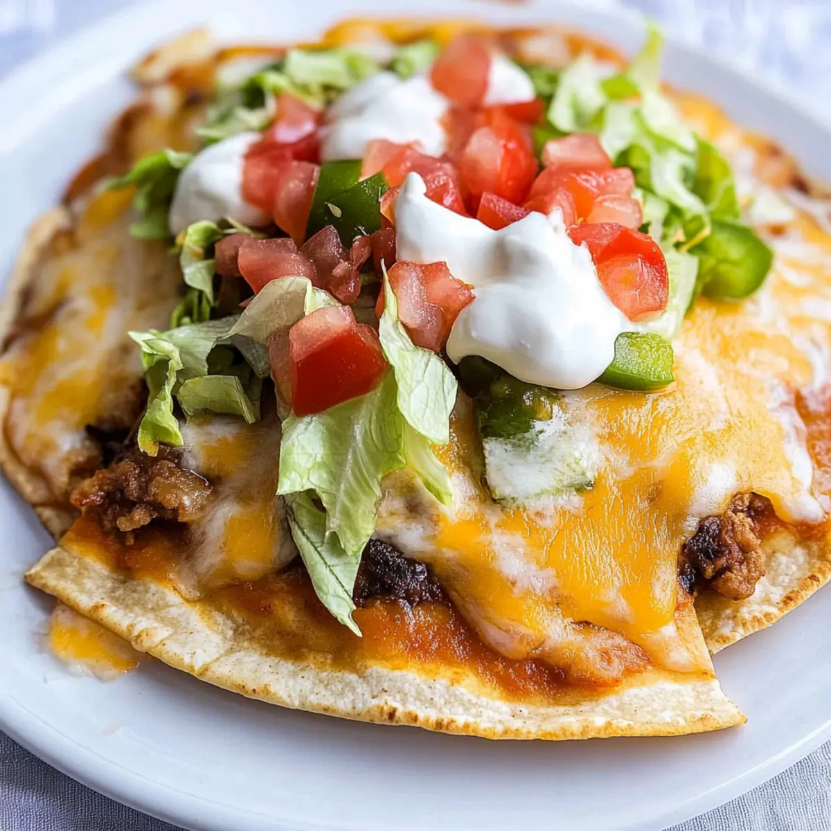 Air Fryer Mexican Pizza Recipe
