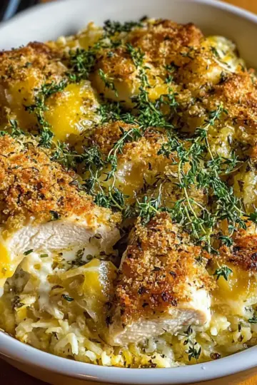 Baked Herb Chicken Casserole