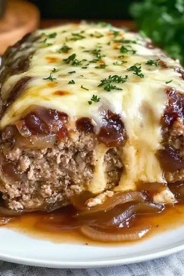 French Onion Meatloaf Recipe