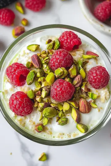 Pistachio Overnight Oats