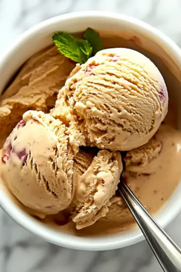 Peanut Butter Cottage Cheese Ice Cream