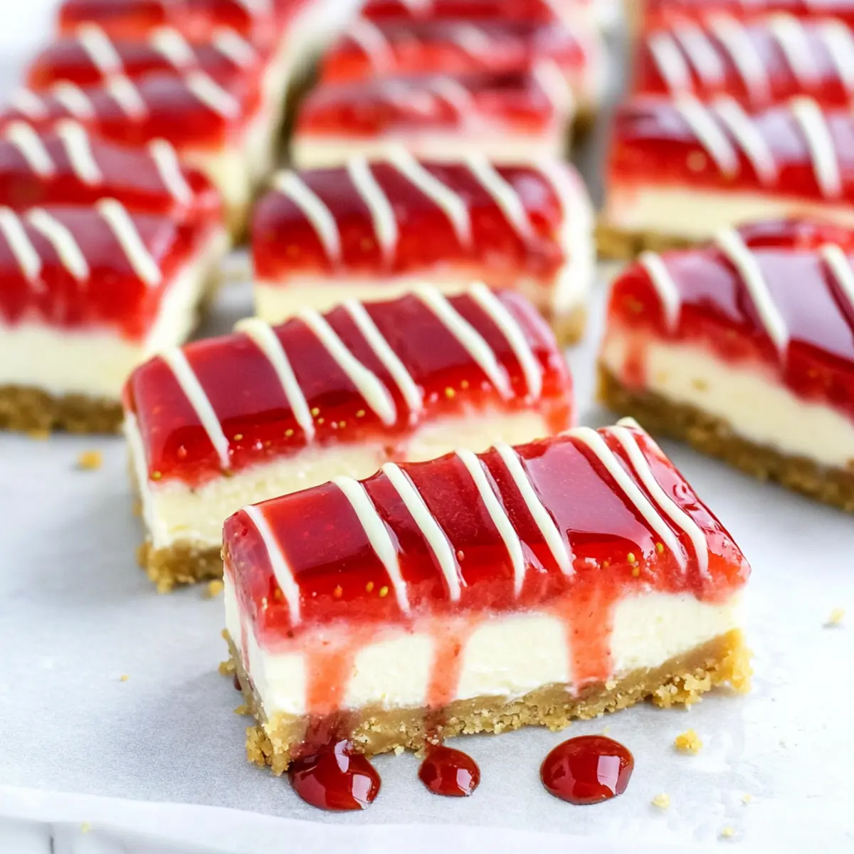 The BEST Philadelphia Cheesecake Bars