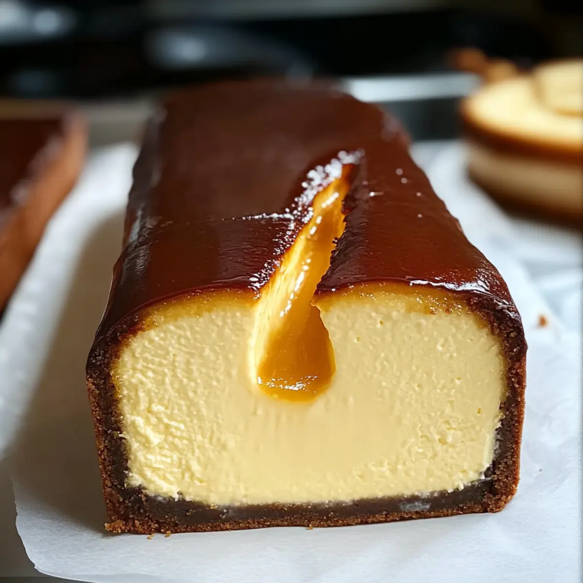 Burnt Basque Cheesecake Loaf