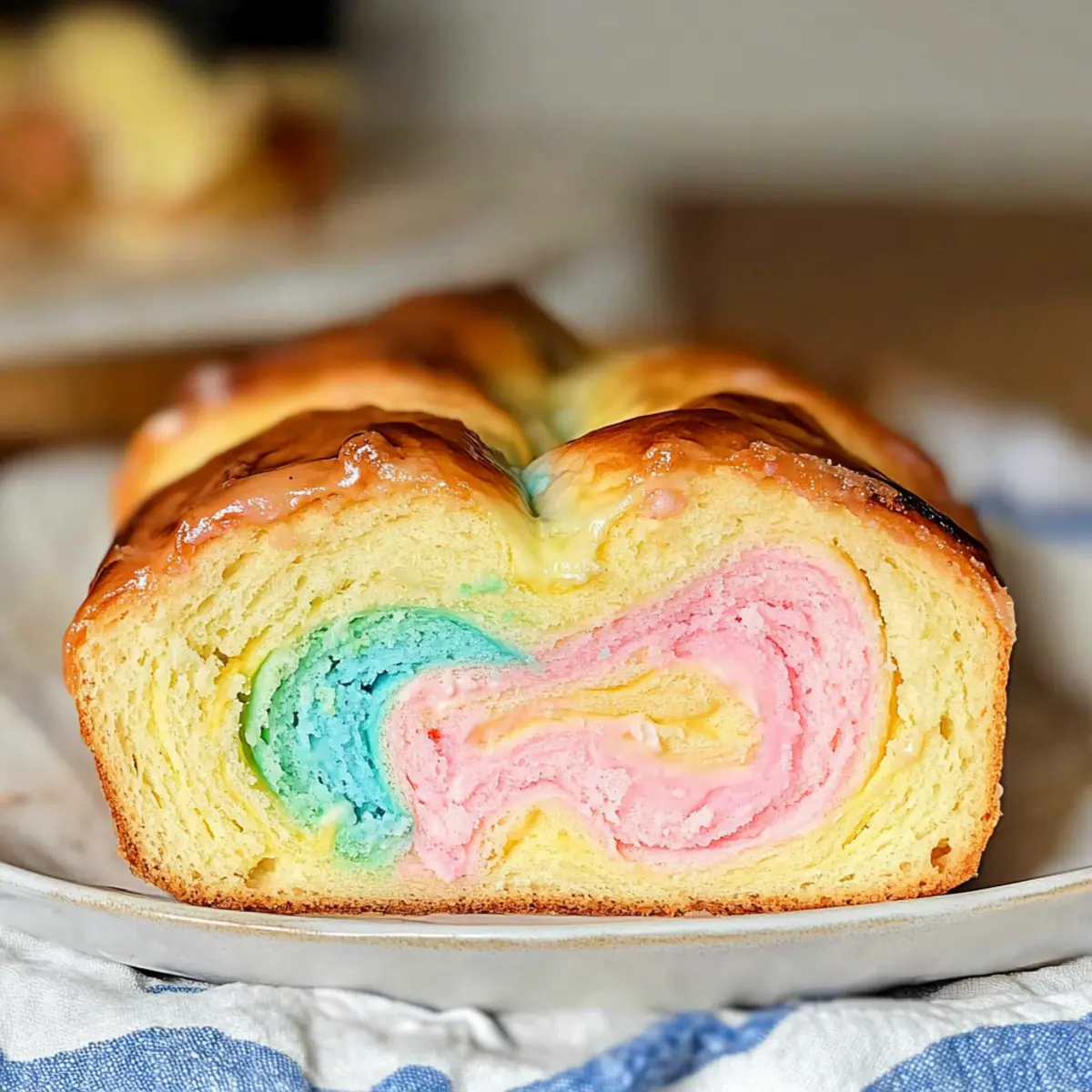 Easter Cream Cheese Babka