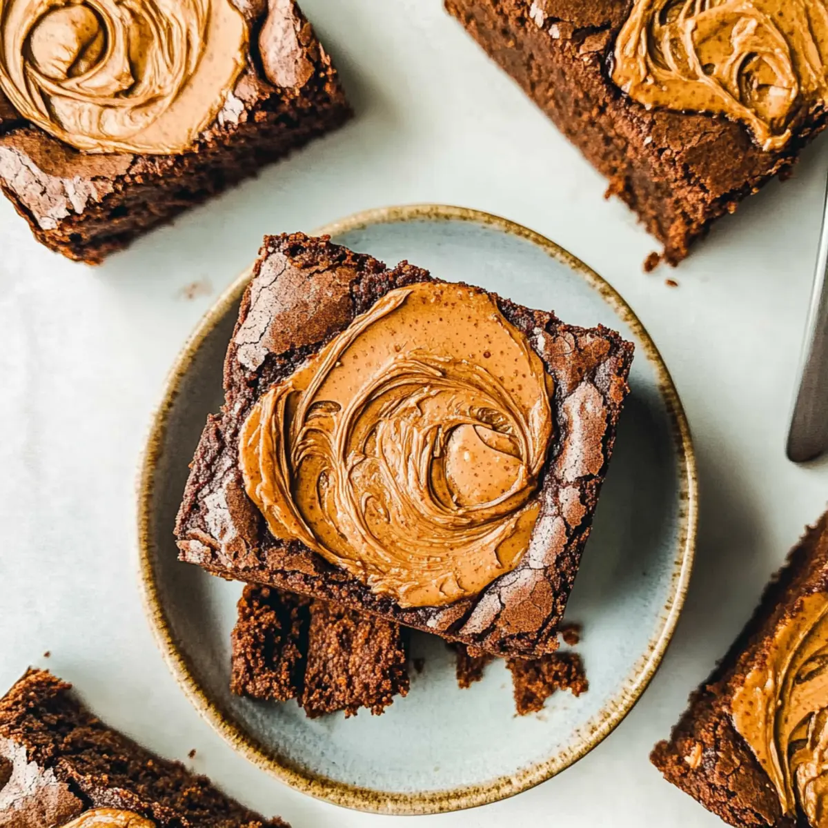 Biscoff Brownies (Gooey & Fudgy)