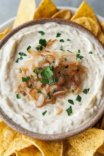 Healthy Onion Dip