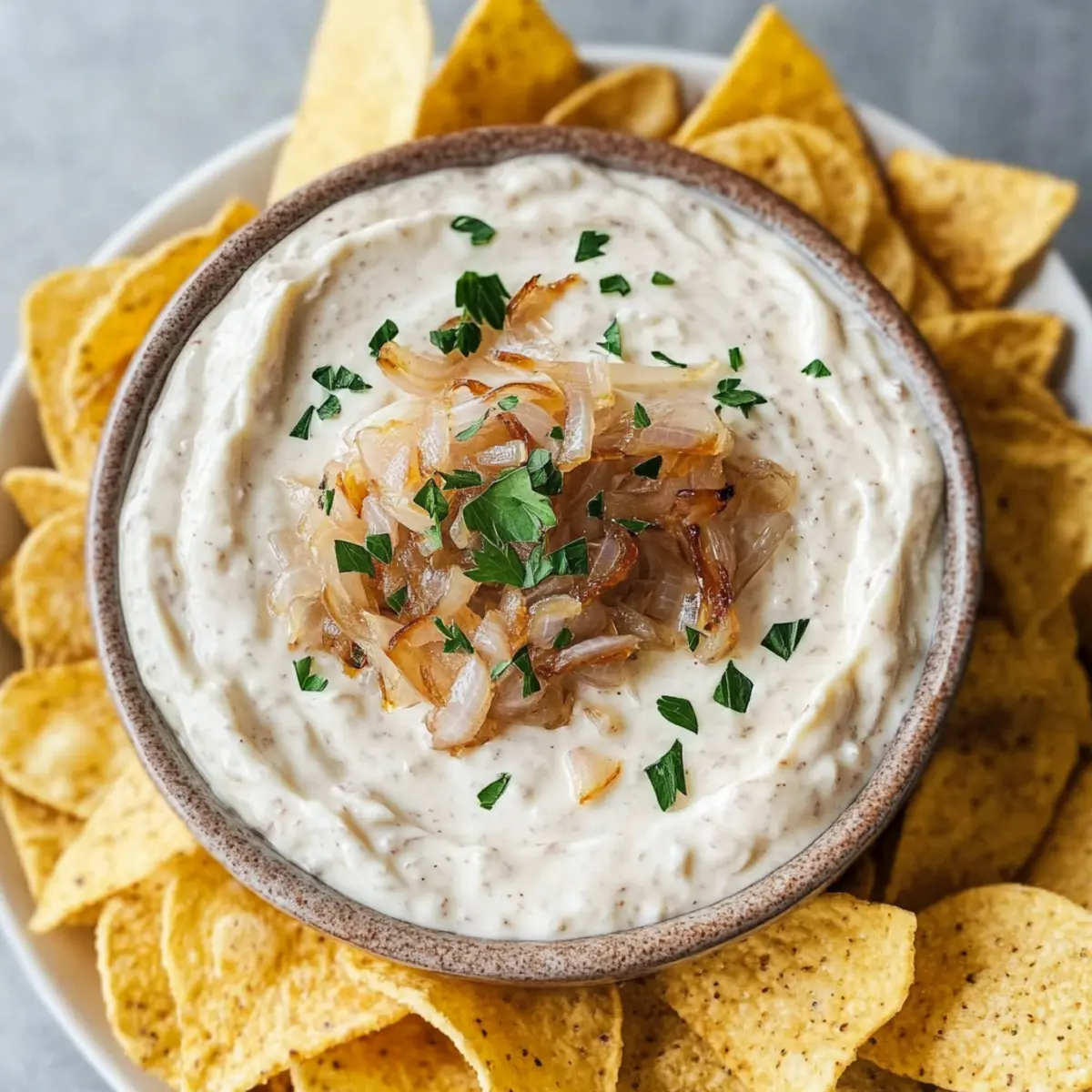 Healthy Onion Dip