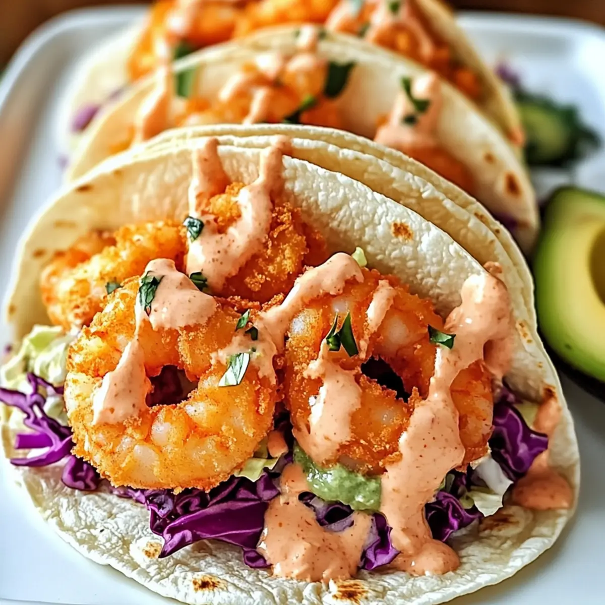 Bang Bang Shrimp Tacos