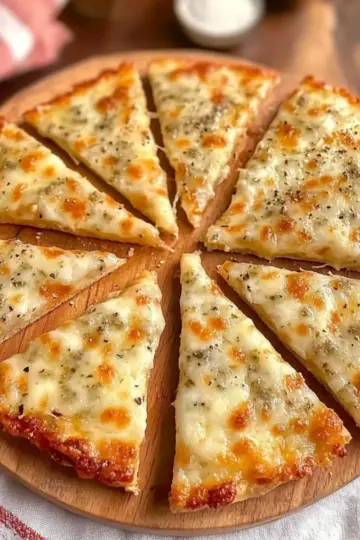Cheesy Tortilla Garlic Bread