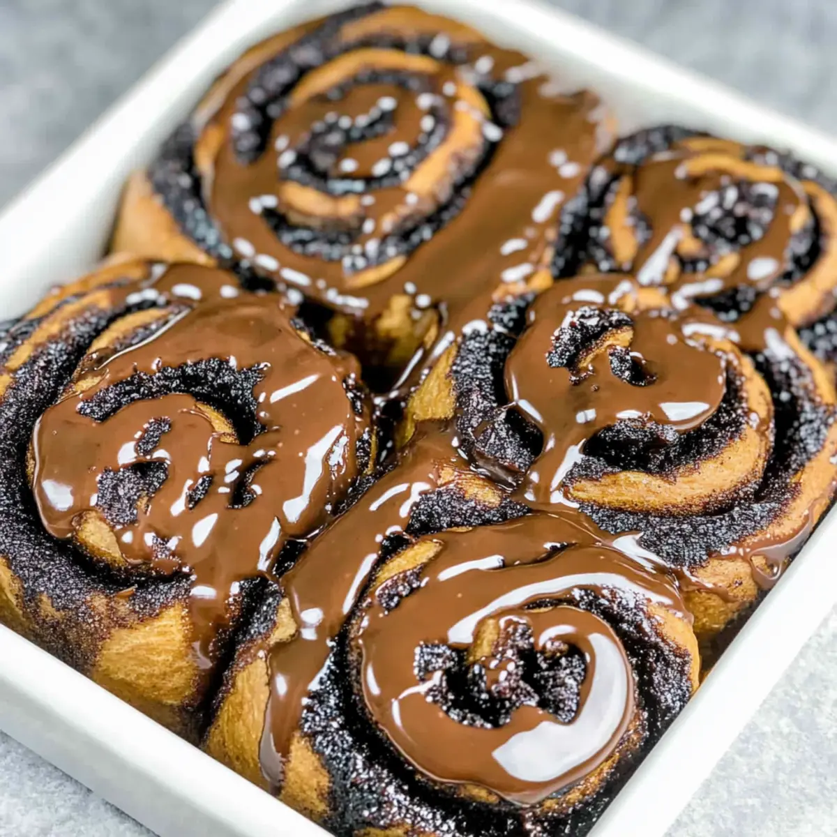Chocolate Cinnamon Rolls