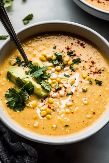 Mexican Street Corn Soup