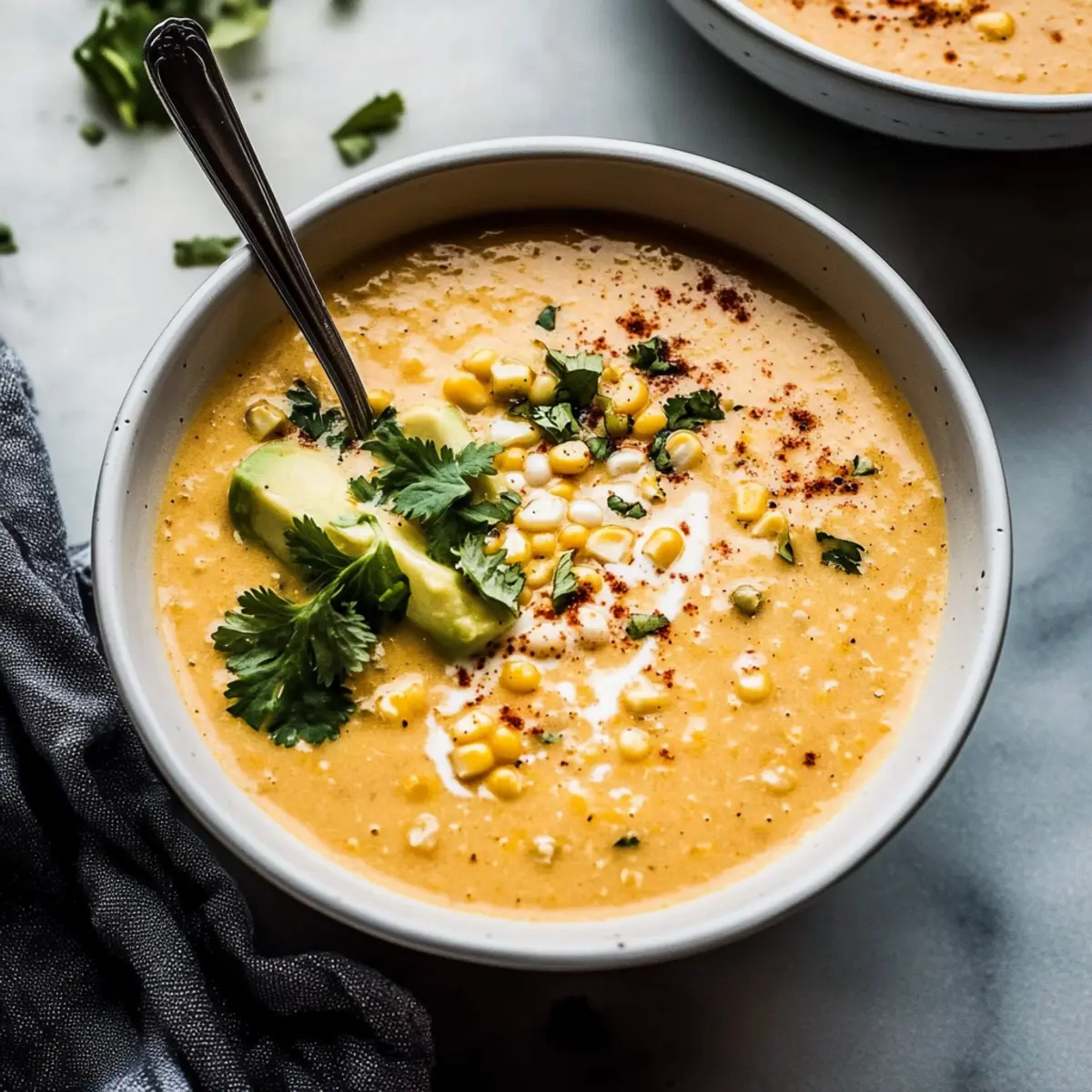 Mexican Street Corn Soup
