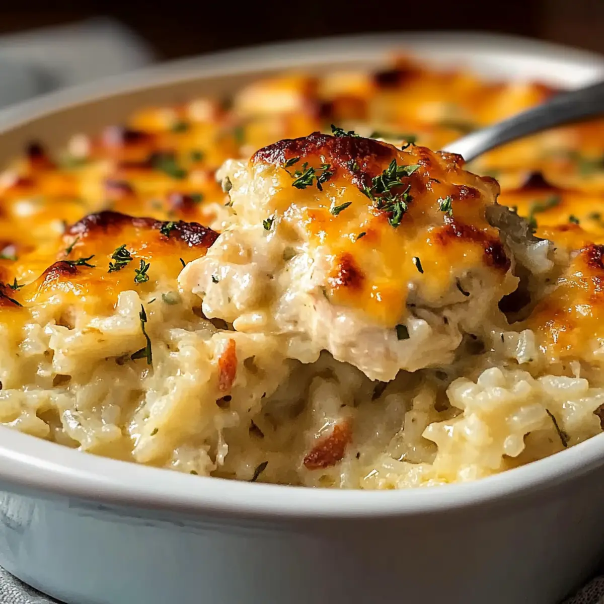 Angel Chicken and Rice Casserole