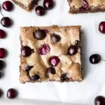 Cherry Chocolate Chip Blondies