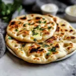Easy Garlic Naan Bread
