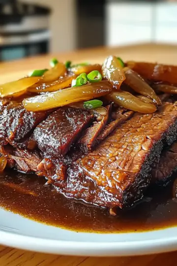 slow cooked beef brisket