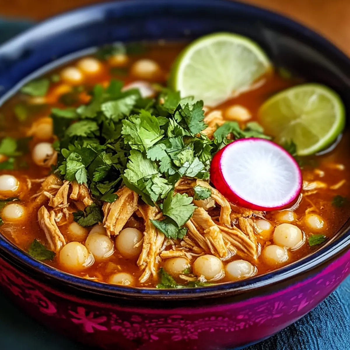 Slow Cooker Chicken Posole Recipe
