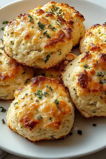 Savory Garlic Parmesan Scones