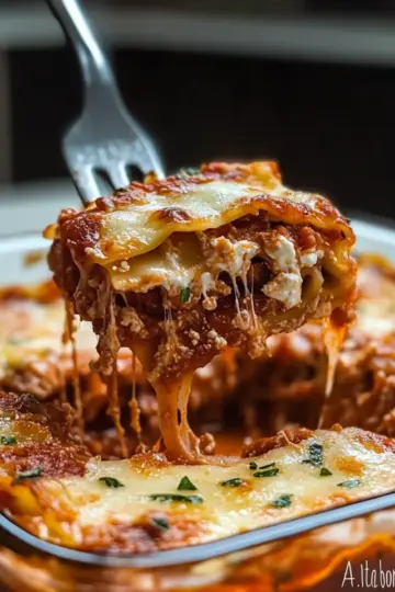 Classic Lasagna with Ricotta Cheese