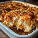 High Protein Chicken Parmesan Casserole