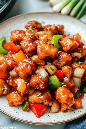 Air Fryer Sweet and Sour Chicken
