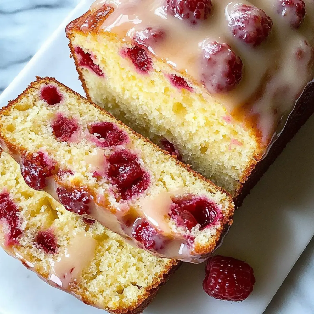 Gluten-Free Raspberry Lemon Loaf