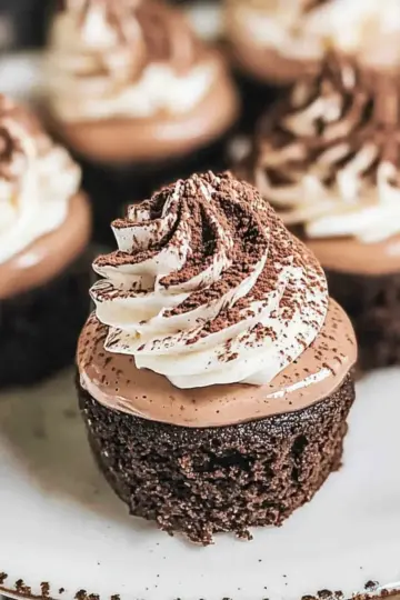 Triple Chocolate Cheesecakes