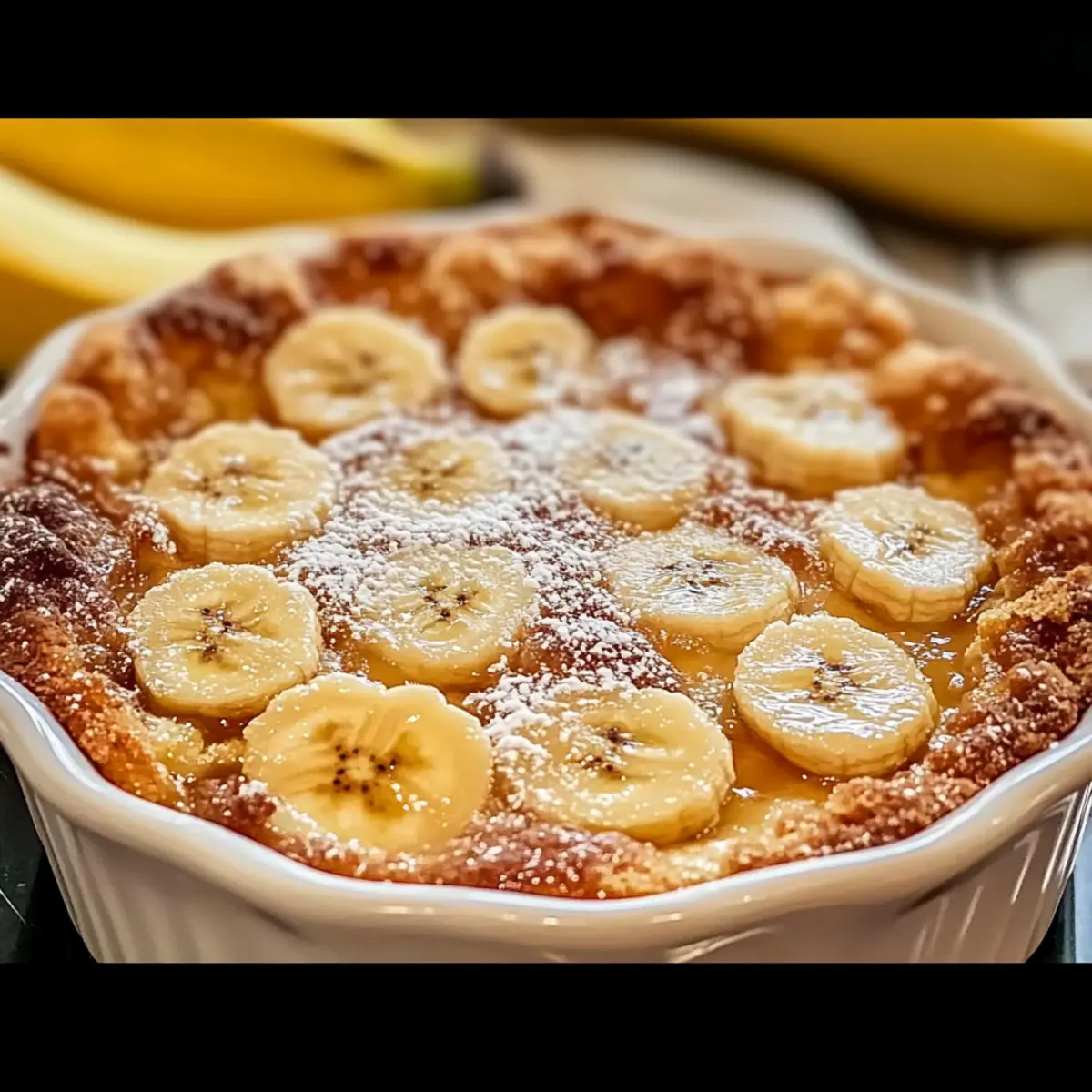 Southern Banana Cobbler Dessert