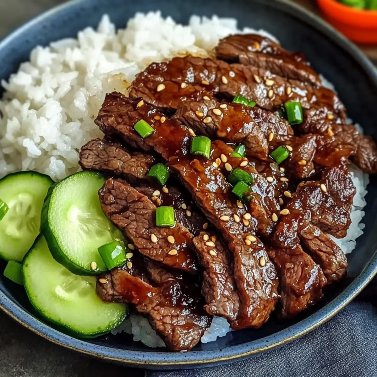 Beef Yakiniku